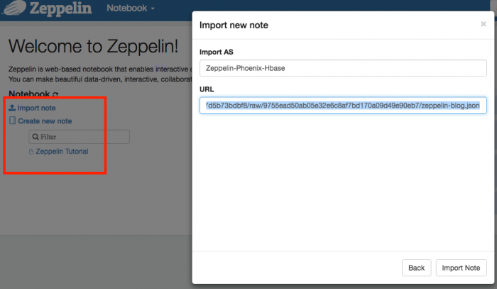 import new note marked