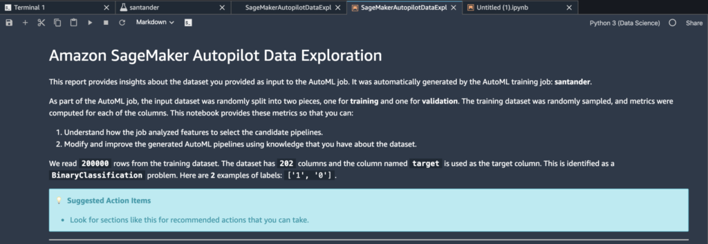 Predicting Customer Behavior with Amazon SageMaker Studio, Experiments, and Autopilot 17
