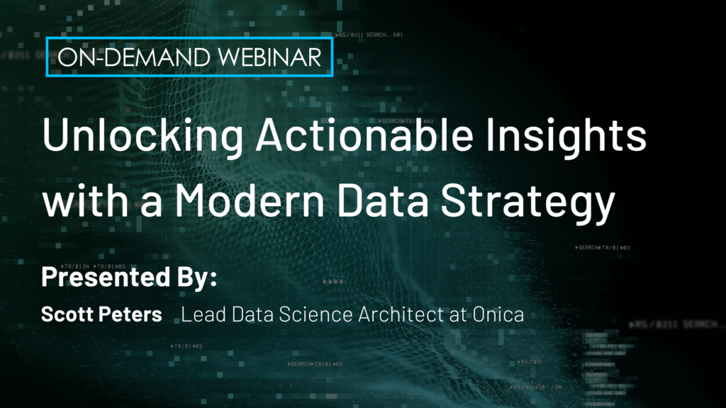 Unlocking Actionable Insights with a Modern Data Strategy on AWS