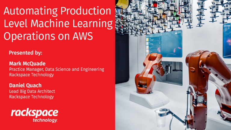 Automating Production Level Machine Learning Operations on AWS